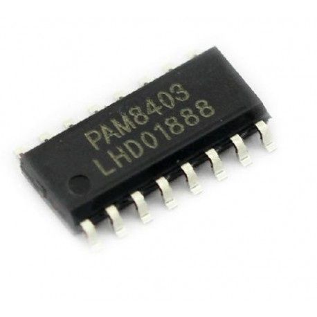 Image of Electronic parts *Digital Amplifier D-class* PAM8403 SOP16 (IT14345)