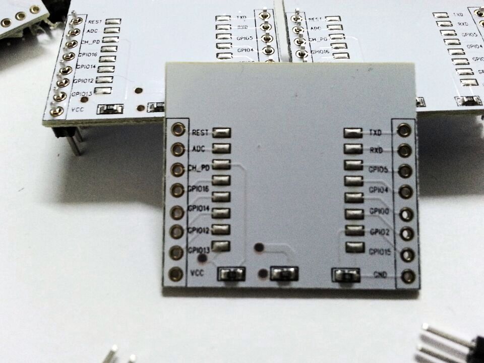 Image of Elektronikai alkatrész (Tokozás konverter) Soros WIFI (ESP-07) - DIP (IT12079)
