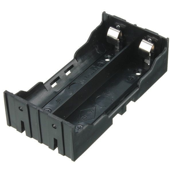 Image of Electronic parts *Battery Socket* 18650 *Panel mountable* (Double) (IT12316)