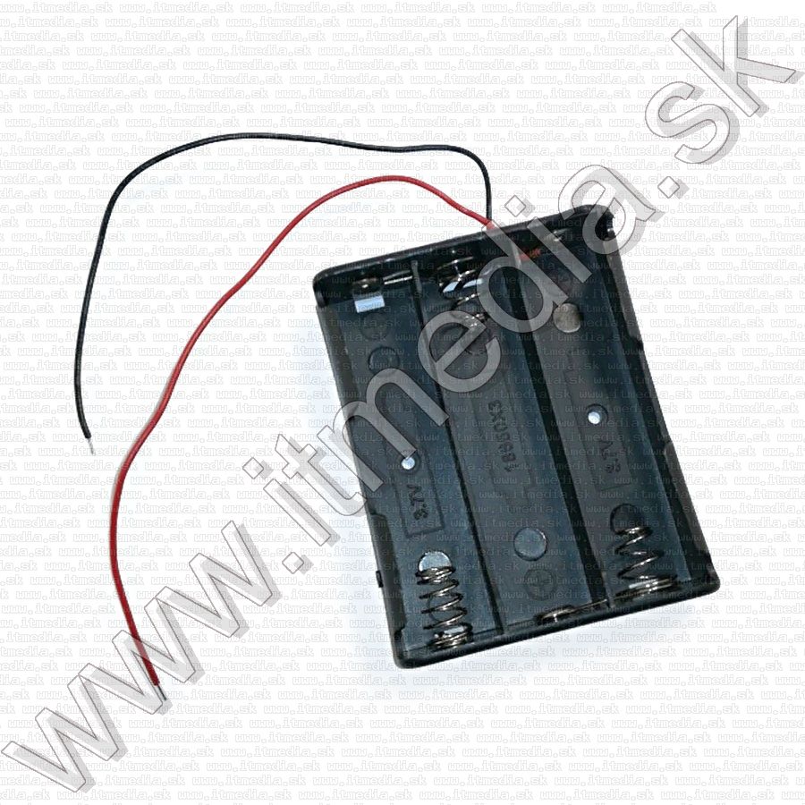 Image of Electronic parts *Battery Socket* 18650 x3 (Triple) (IT12629)