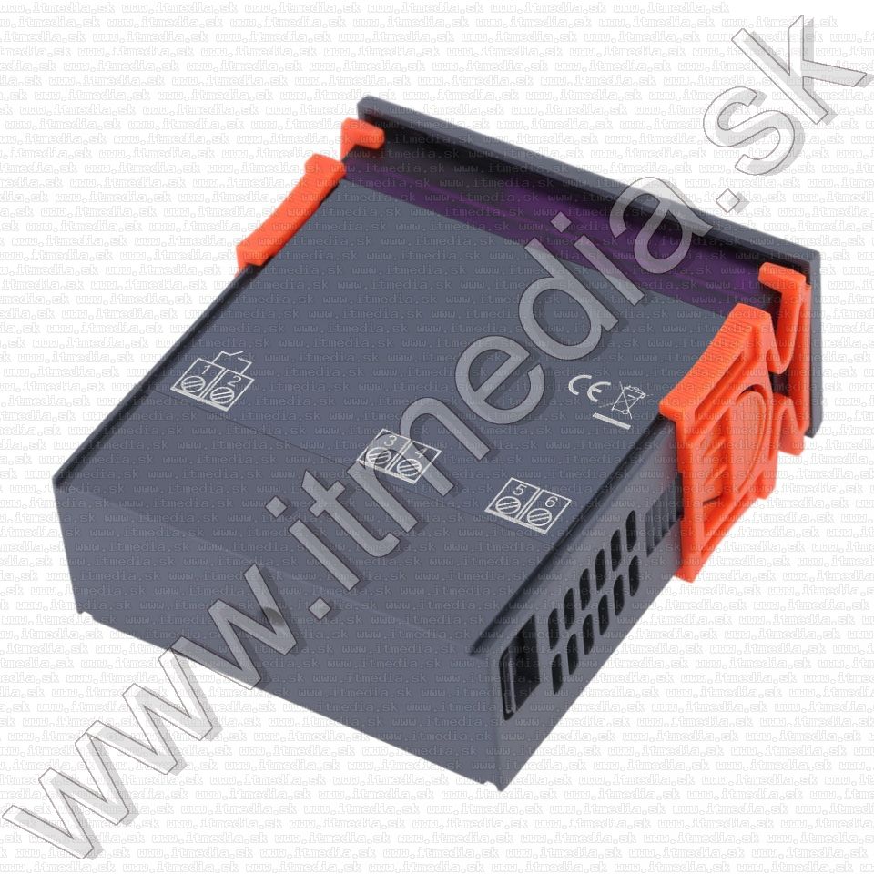 Image of Programozható Digitális termosztát (hőfokszabályozó) 230V 10A Hűtő vagy fűtő (IT10783)