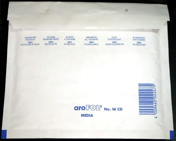 Image of AroFOL Air Bubble CD envelope (IT3848)
