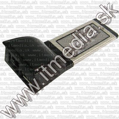 Image of Gigabit Ethernet 10-100-1000Mbit ExpressCard with USB (IT7943)