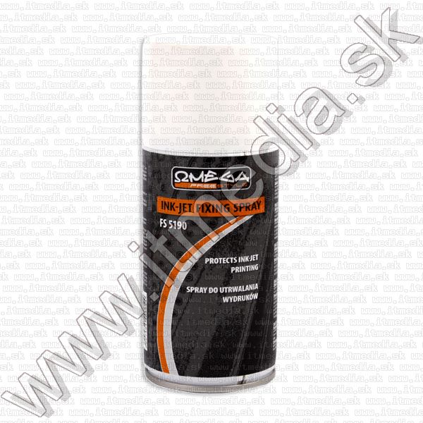 Omega CD-DVD print fix spray 300ml (IT6975) Image of Omega CD-DVD print fix spray 300ml (IT6975)