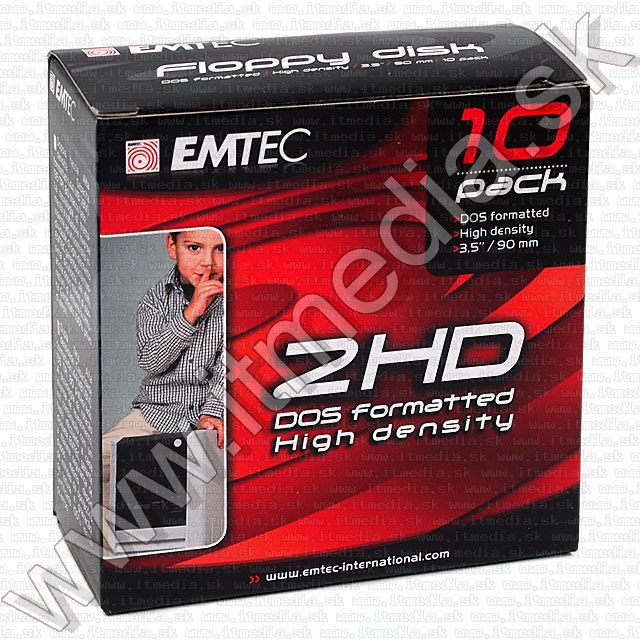 Image of Emtec floppy, 10pack, paper (IT7425)