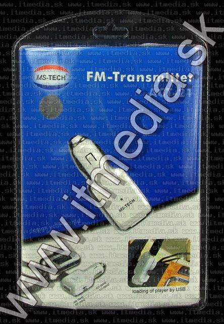 Image of MS-TECH Car FM Transmitter ACT-21 (12V) DC socket (IT5815)