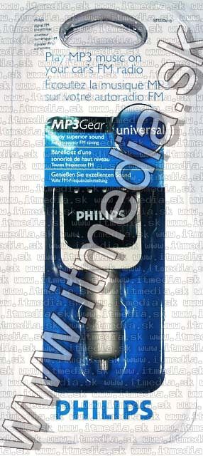 Image of Philips Digital Car FM Transmitter (IT4781)
