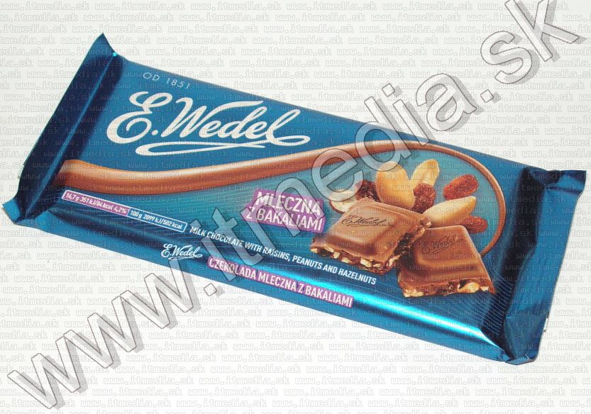 E. Wedel Chocolate 100g (Nut and Raisin) (IT13432) Image of E. Wedel Chocolate 100g (Nut and Raisin) (IT13432)