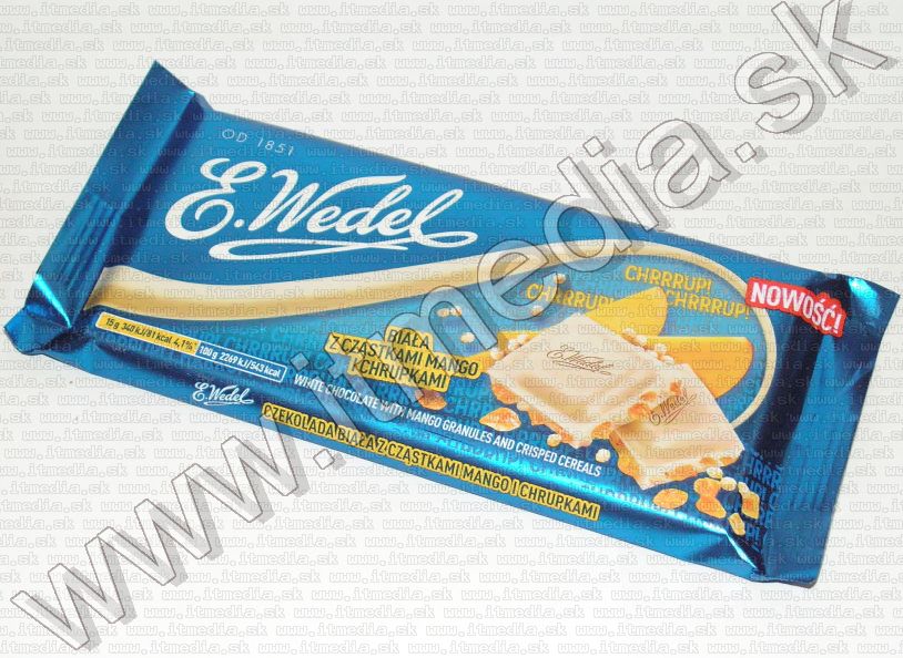 E. Wedel Chocolate 100g (White Chocolate with Mango) (IT13428) Image of E. Wedel Chocolate 100g (White Chocolate with Mango) (IT13428)