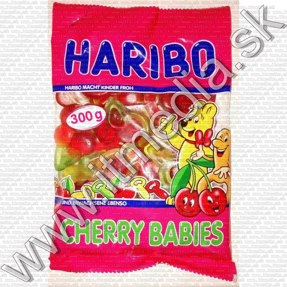 Image of Haribo gumicukor *Cherry Babies* 300g (IT11723)