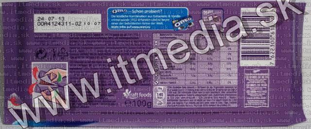 Image of Milka Chocolate 100g Oreo (IT8605)