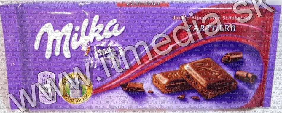 Image of Milka Chocolate 100g ZartHerb (IT8607)