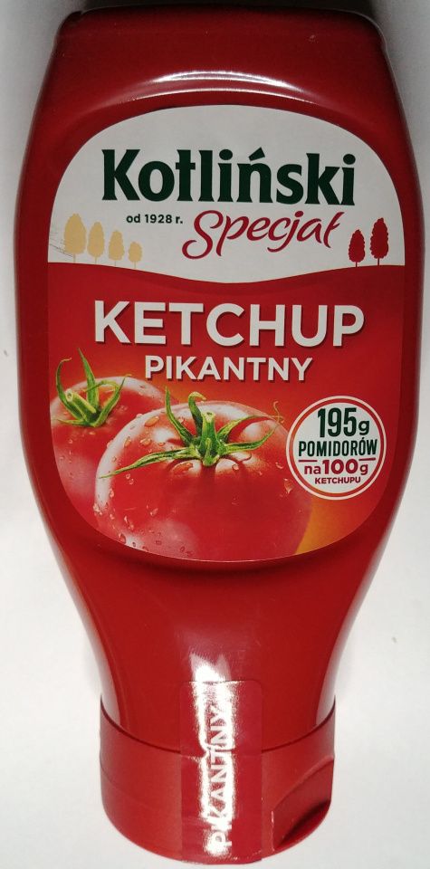 Image of Kotlinski Ketchup 460g *HOT* (Pikantny) (IT13950)