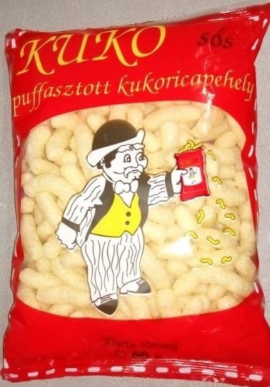 Image of Kuko Sós puffasztott kukoricapehely 60g (IT11661)