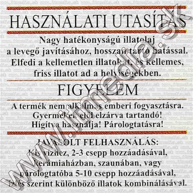 Image of Illóolaj 10ml *Fahéj* no. 20 (IT9093)