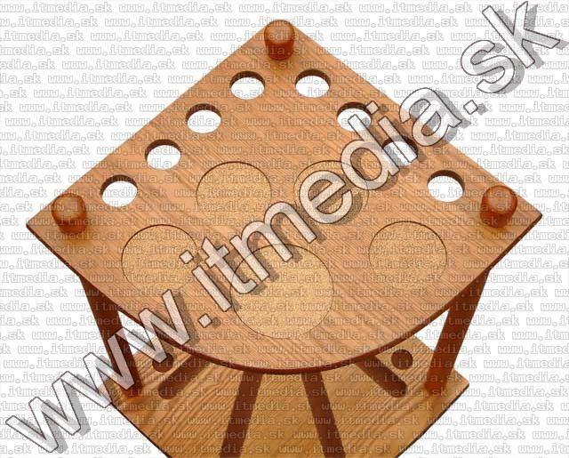 Image of Free Standing Cue Rack (IT4606)