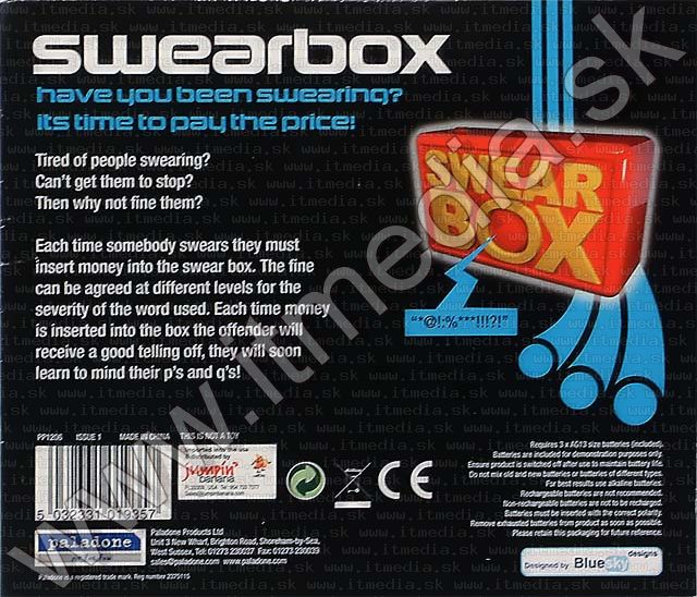 Image of Paladone Swearbox (IT4677)