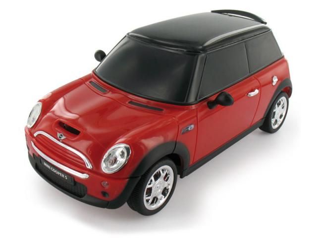 Image of Beewi iPhone Bluetooth RC CAR Mini Cooper S *RED* (IT8176)
