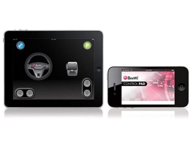 Image of Beewi iPhone Bluetooth RC CAR Mini Cooper S *RED* (IT8176)