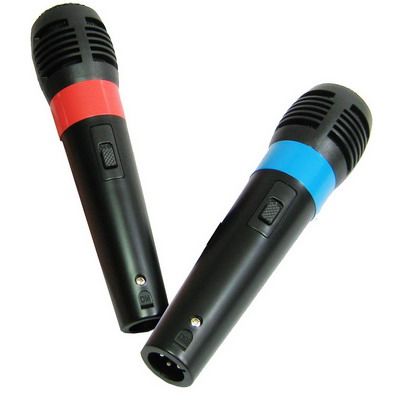 Image of 4-in-1 Wired Karaoke microphone set (2 microphone) (IT4366)