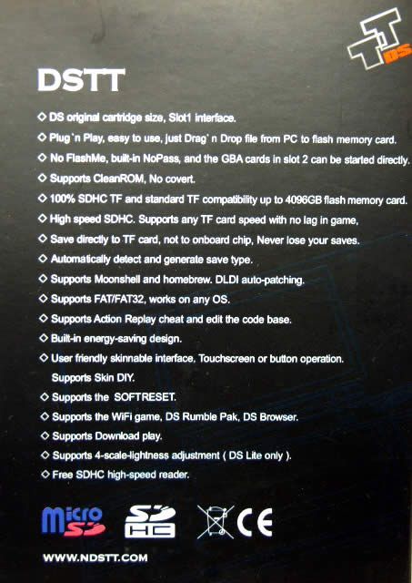Image of DSTT for Nintendo DS BULK (IT3407)