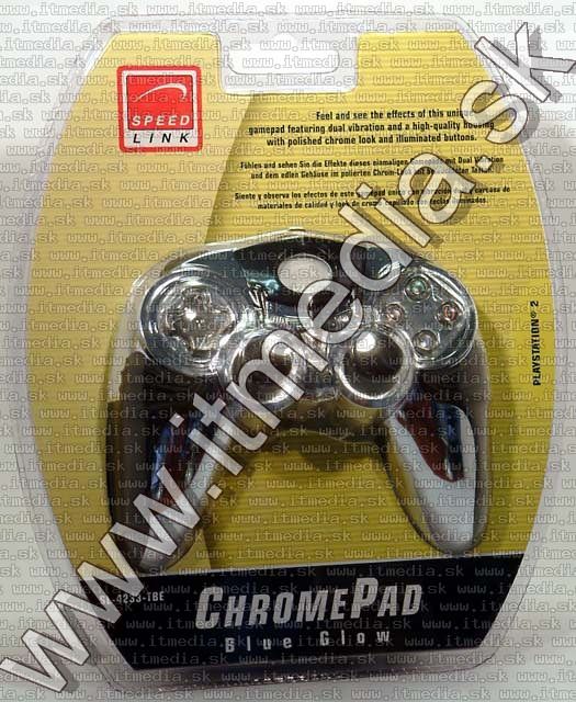 Image of SpeedLink PS2 Game Controller *Chrome* *Glow* (IT4791)