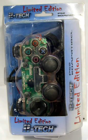 Image of 2-tech *transparent* PS2 Game Controller (IT3672)