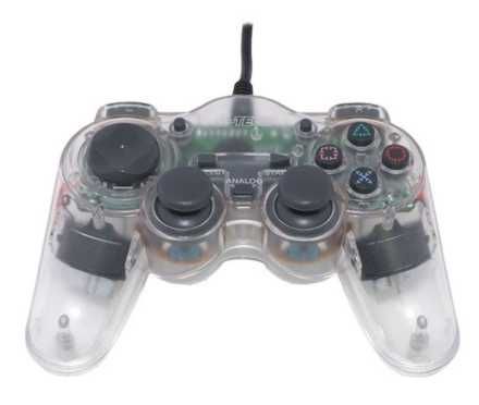 Image of 2-tech *transparent* PS2 Game Controller (IT3672)