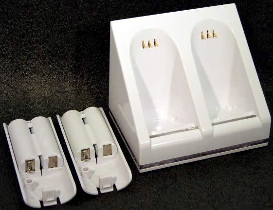Image of Wii Battery Charge Station *Blue Light* (IT3403)
