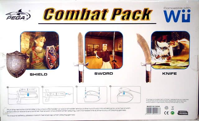 Image of Wii Combat Pack adapter set (compatible, Wü) (IT3178)