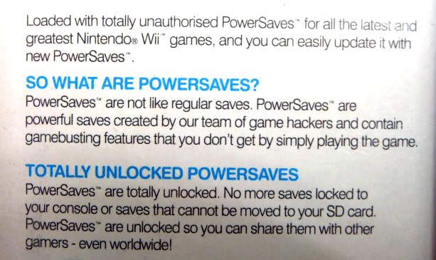 Image of Datel Power Saves for nintendo Wii (IT3715)