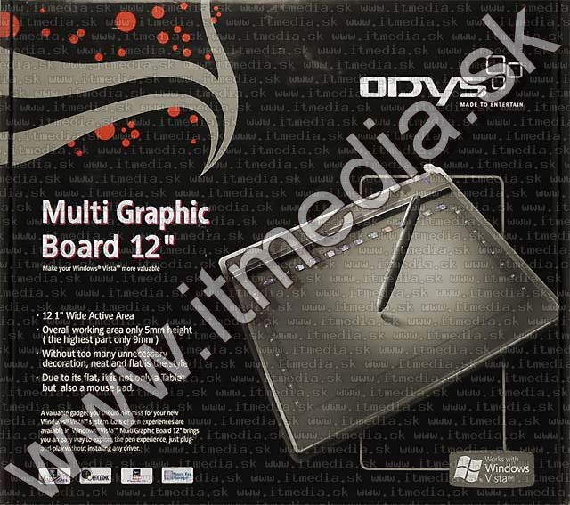 Image of Odys Multi Graphic Board 12in (IT5021)