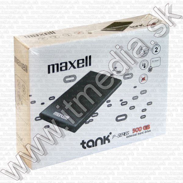 Image of Maxell External USB HDD 500GB 2.5 (IT8337)