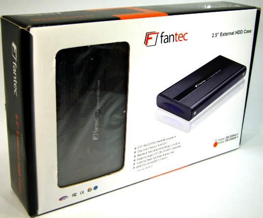 Image of Fantec External laptop SATA housing (2.5) (DB-228US1) (IT3446)