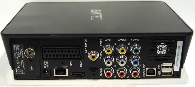 Image of Emtec MovieCube HDD movileplayer S800 DVB-T (500 GB) (IT3946)