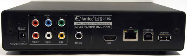 Image of Fantec HDD movileplayer *BitTorrent* (IT3947)