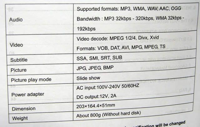 Image of Fantec HDD movileplayer *BitTorrent* (IT3947)