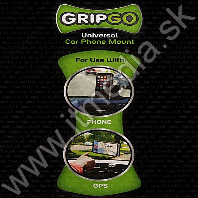 Image of GripGO zselés univerzális autós tartó (Gel) 9cm (IT9585)