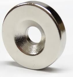 Image of Permanent Magnet Neodymium N50 12mm x 3mm (2mm hole) (IT12110)