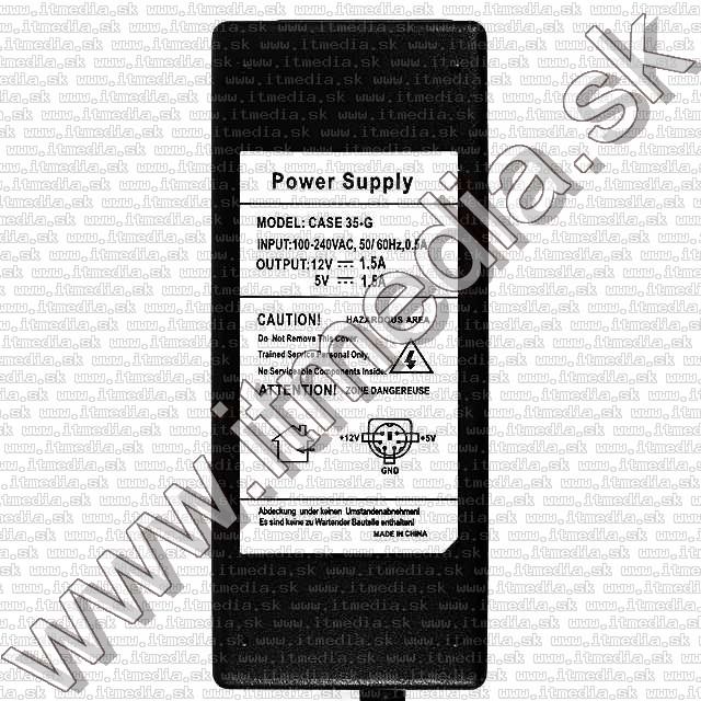 Image of USB External SATA HDD Housing (3.5) 1.5A (IT7760)