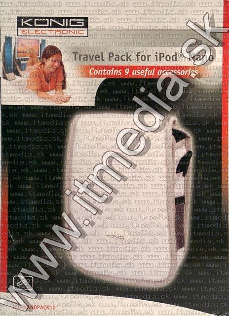 Image of Konig iPOD nano 1G Travel Pack (IT4773)