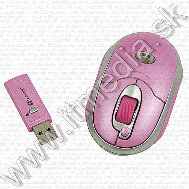 Image of G-Cube Mini WIRELESS Multimedia Keyboard + Mouse (ENG) GRKST520C (IT7542)