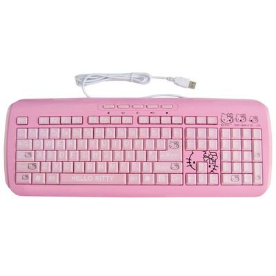 Image of Hello Kitty Slim USB Keyboard (ENG) (IT5762)