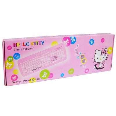 Image of Hello Kitty Slim USB Keyboard (ENG) (IT5762)