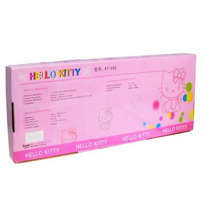Image of Hello Kitty Slim USB Keyboard (ENG) (IT5762)