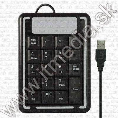 Image of 19-key Numeric Keyboard USB (IT7970)