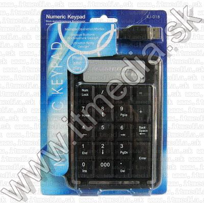 Image of 19-key Numeric Keyboard USB (IT7970)