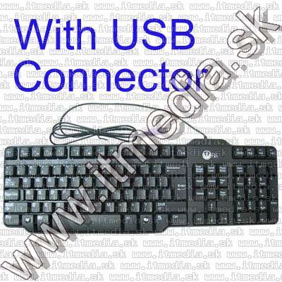 Image of USB keyboard, Black (ENG) (IT7972)