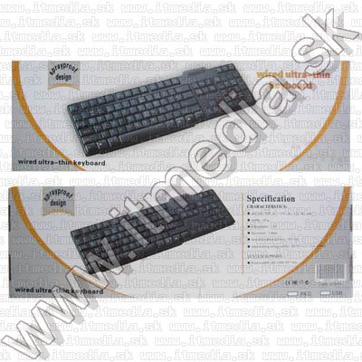 Image of USB keyboard, Black (ENG) (IT7972)