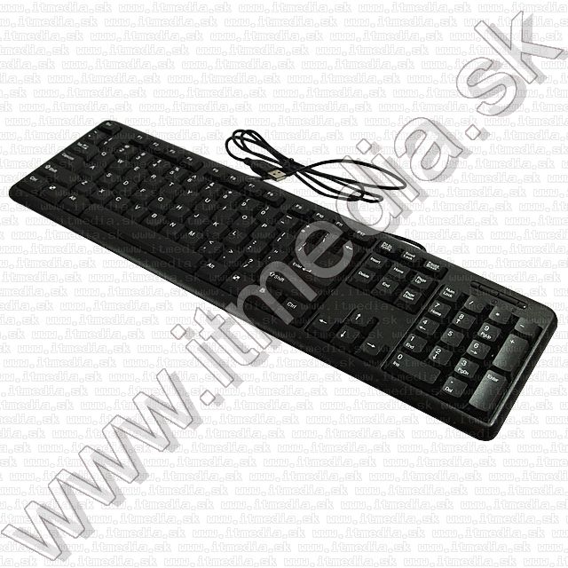 Image of Programmers USB keyboard, Black (ENG) v2 BULK (IT8582)